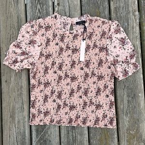 NWT Tamara H Floral Top
